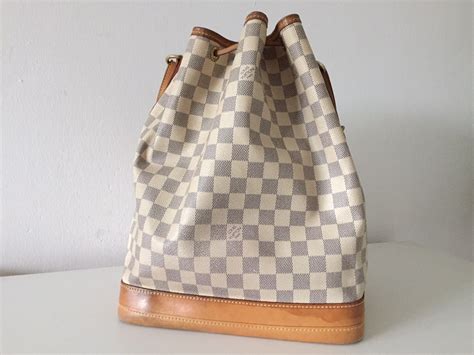 louis vuitton sac noe grande damier azur|damier azur canvases.